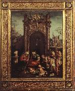 ASPERTINI, Amico Adoration of the Shepherds  fff oil painting